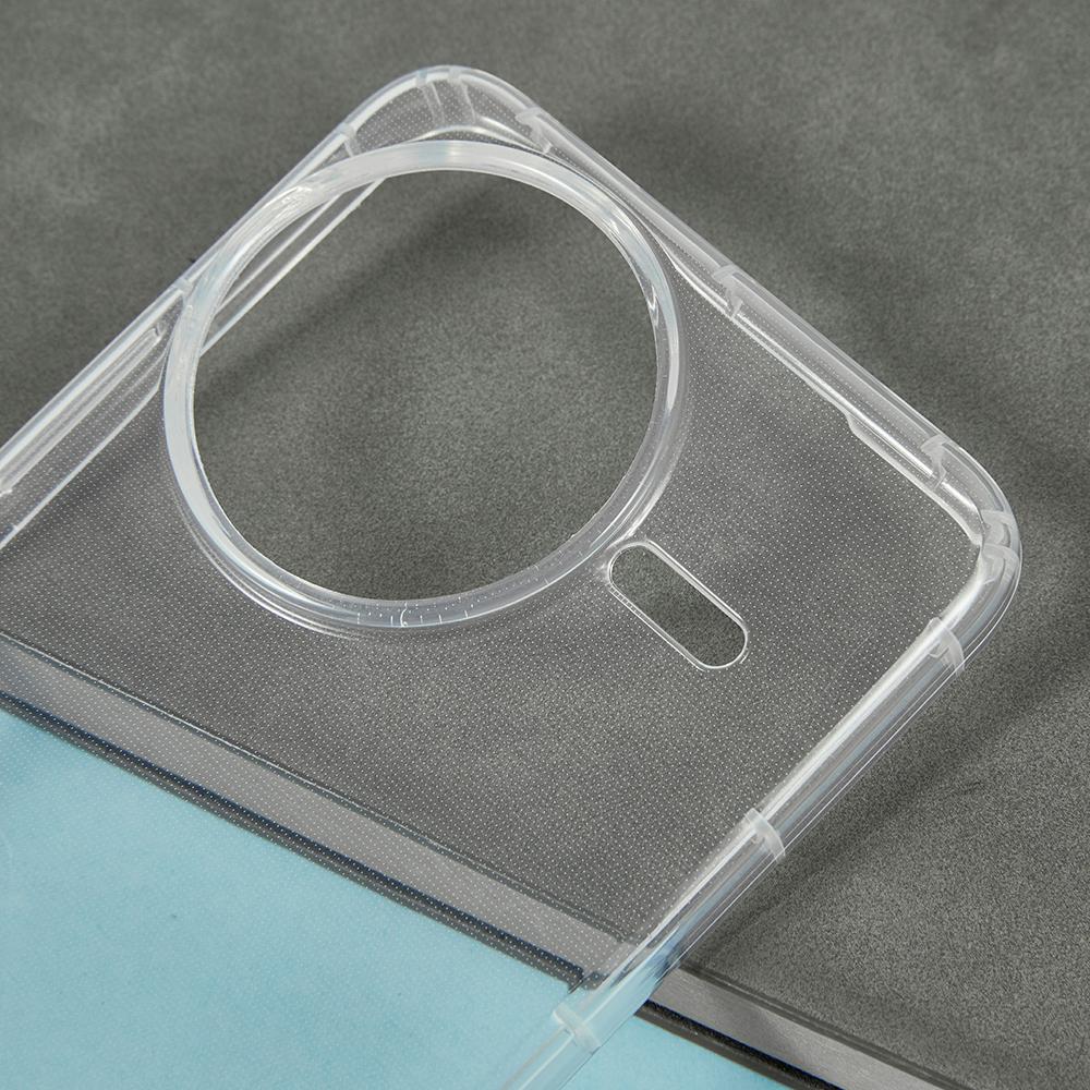 For Xiaomi Redmi K80 5G/Poco F7 Pro 5G Case Transparent TPU Phone Back Cover Airbag Protection