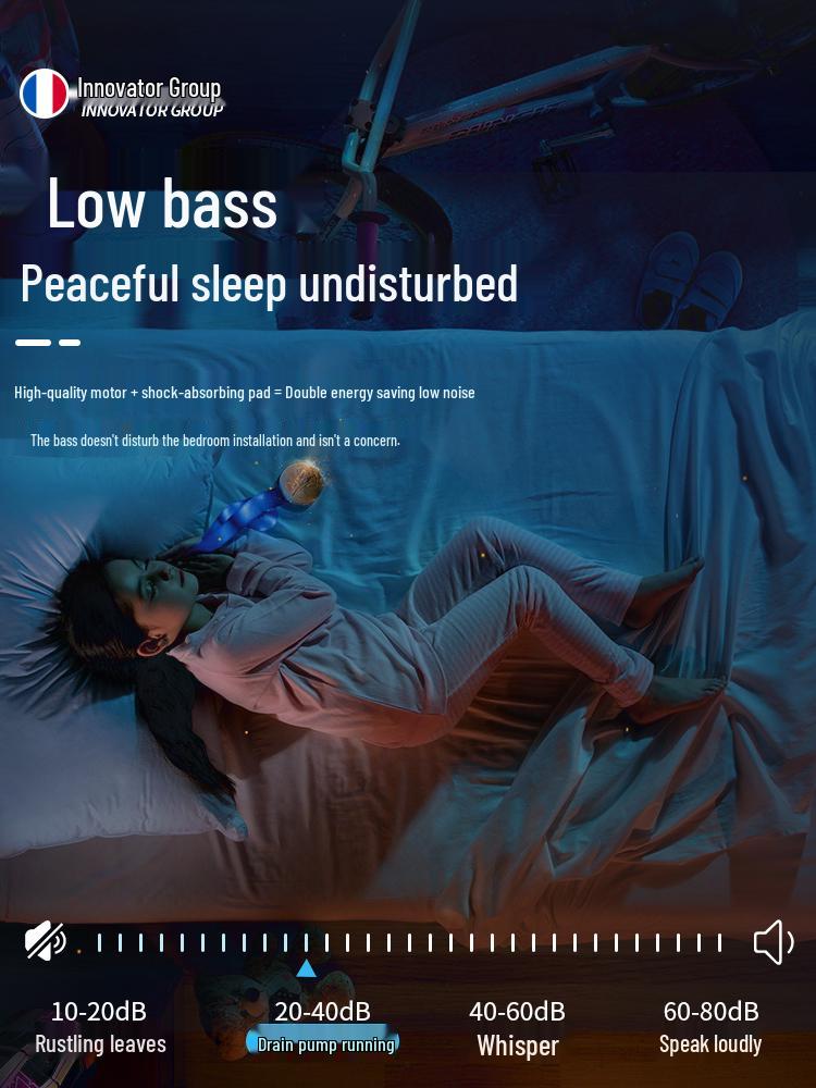 Automatic External Condensate Drain Pump for Air Conditioner Cabinet - Compact Lifting Pump for Home Use