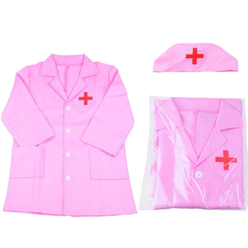 Halloween Doctor Kids Nurse Cosplay Costume Uniform Set Role Play Party Carnival