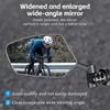 Bicycle Rearview Mirror Wide Adjustable Angle Bike Handlebar Rearview Mirror Bicycle Side Rearview