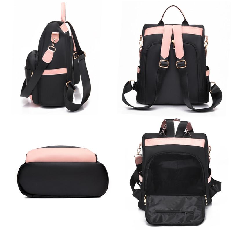 Vysoce kvalitní batoh Oxford pro ženy Mochila Nová designová roztomilá taška na knihy Vodotěsná školní taška proti krádeži Módní cestovní taška přes rameno