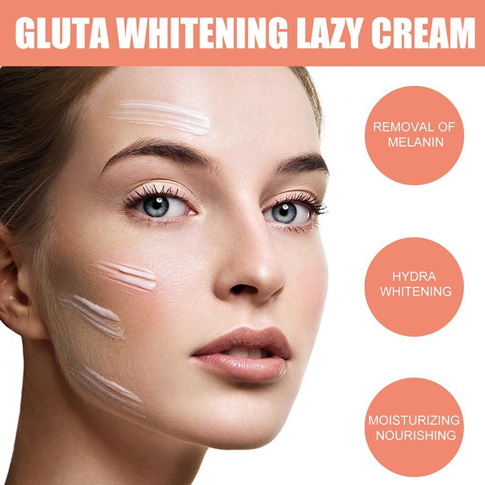 Bleaching Gesicht Creme Straffende Feuchtigkeitsspendende Hebe Teint Verjüngung Bleichen Ton Erhellen D1H6