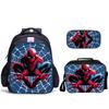 New Peripheral School Bag + Horizontal Meal Bag + Pencil Case - Marvel Spider-Man - Marvel Spider-Man