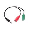 Akyga Ak-Av-08 Mini Jack Cable Audio Cable Headphone Microphone Stereo Aux 15Cm