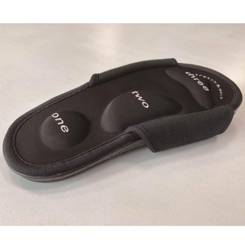 Ernest Core 3D Adjustable Tightness Sizes A Brand Favorite at Major Slippers, Indoor, Training, Stretching, Insole, (Velcro), 22.5-24.5cm (Stretch