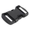 5Pcs Quick Release Buckle Plastic Dual Adjustable Strap Buckles Replacement DIY Craft for Backpack Black