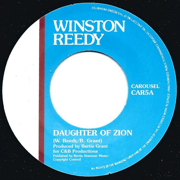 

7inch Record WINSTON REEDY - Daughter Of Zion CAR5 Carousel UK Reggae, Ska & Dub Used