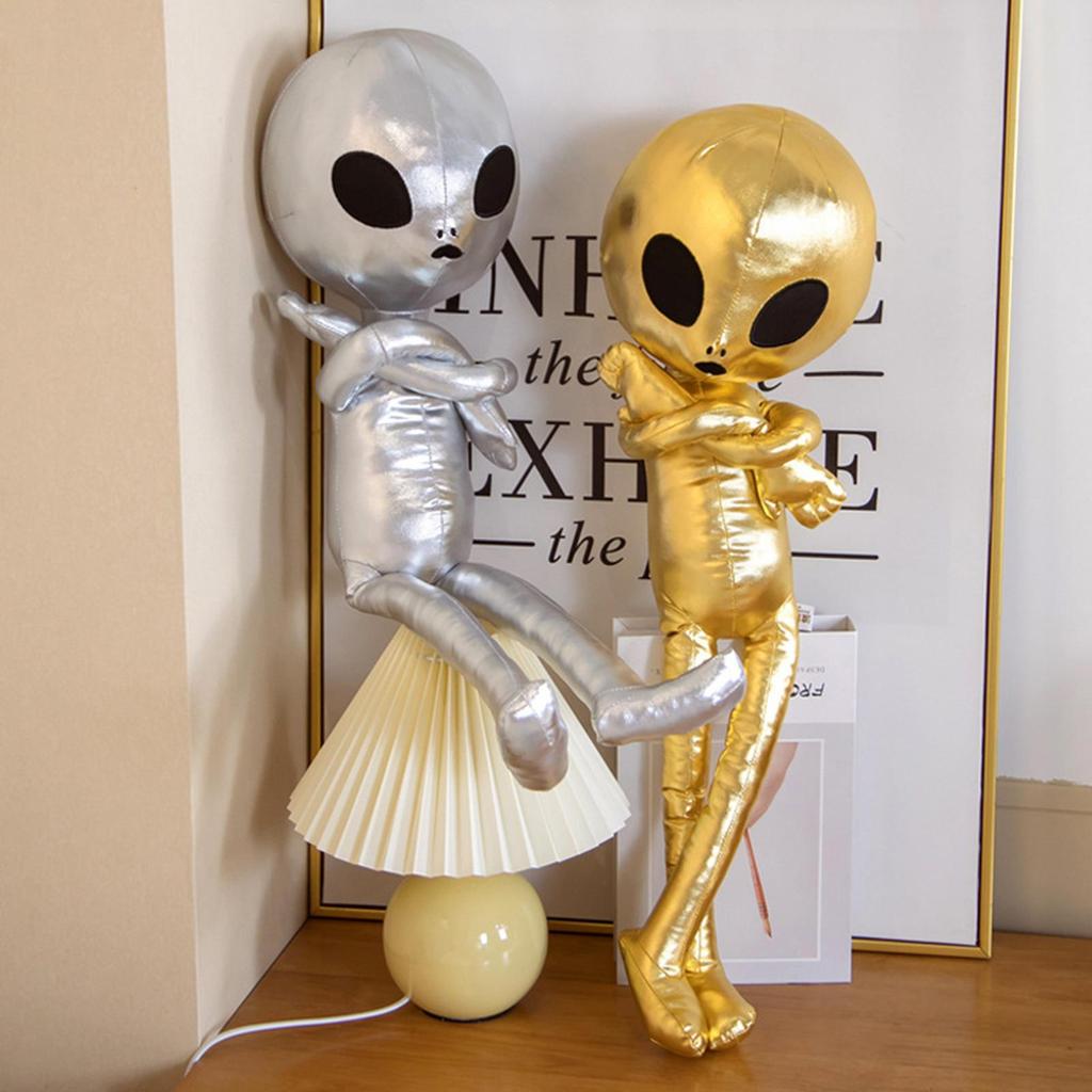 Dzieci Alien poduszka śliczne pluszowe wypchane zwierzę lalka emocje Alien Doll Toy zabawny pokrowiec ze sztucznej skóry rzuć poduszkę