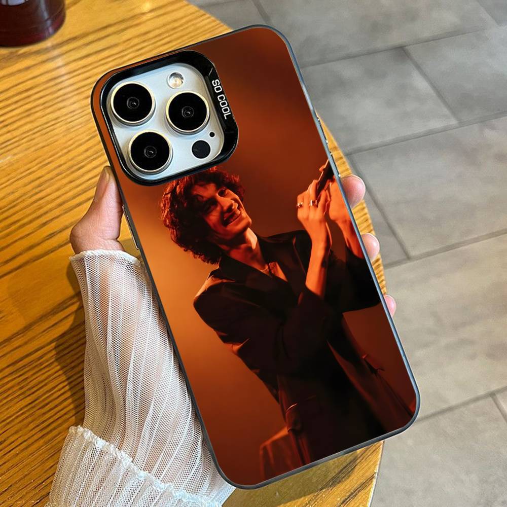 SMB 12to12 Singer S-Sombr-r Telefoonhoesje Voor iPhone 16 17 15 14 12 13 Pro Max Zwart Snoep Mat Schokbestendige Cover