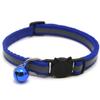 12 Stück Reflektierendes Katzenhalsband Bequemes Verstellbares Kätzchenhalsband mit Glöckchen für Kleine Haustiere Farbe