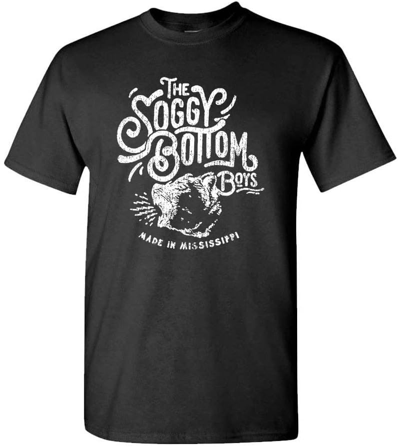 

THE Soggy Bottom Boys - Movie Novelty - Mens Cotton T-Shirt S разноцветный