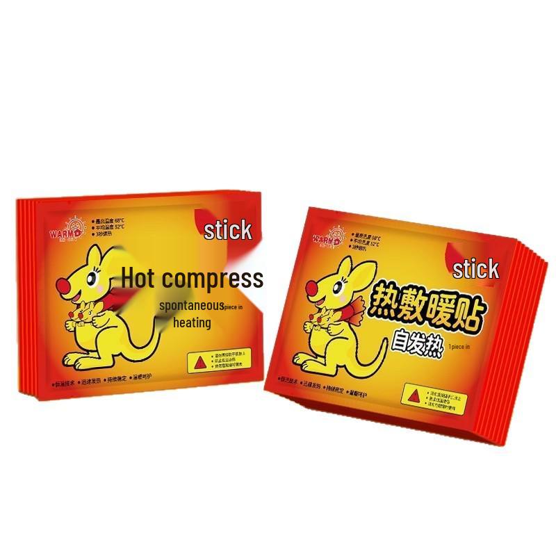 Hřejivá náplast na tělo Kangaroo - Zimní hřejivý balíček na břicho a tělo