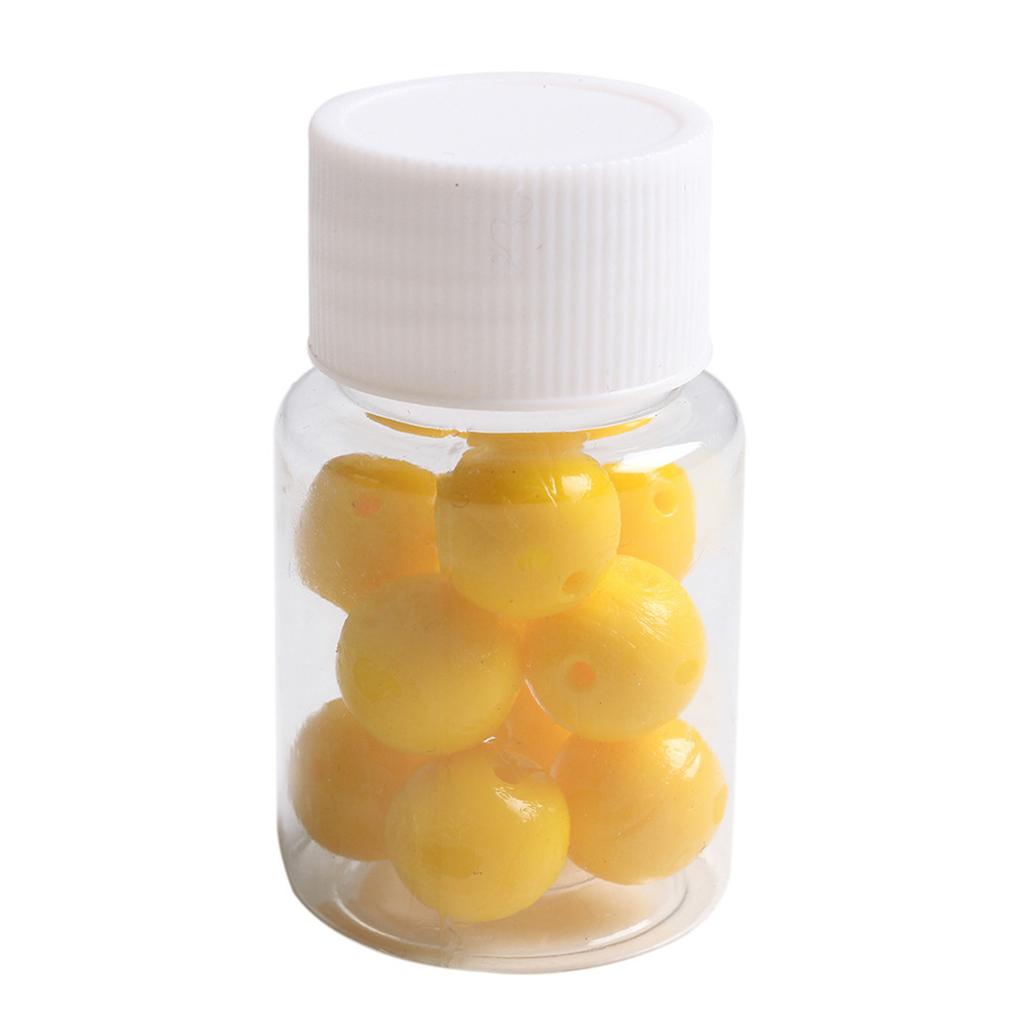 8mm/10mm/14mm Corn Flavor Floating Ball Baits Fishing Float Beads Soft Baits Fishing Tackle Fishing Lures for Carp Trout