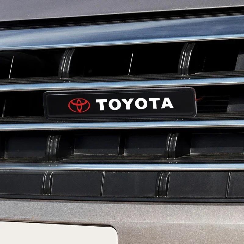 1pcs LED Car Door Welcome Light Car Logo Projector Car Badge for Toyota TRD Camry Highlander Land Cruiser Prado Avalon Reiz Rav4