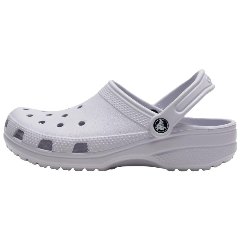 Crocs Fashionable and Comfortable Commuting Outdoor Simple Casual Hole Shoes for Men and Women Frost Purple