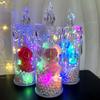 1Pc/2Pcs Eternal Flower Flameless Candles LED Flickering Pillar Candles Valentine's Day Night Light for Wedding Home Decor
