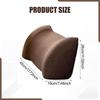Back Cushion Support Sponge Comfort Low Pillow Office Chair Waist