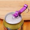 New Mini Beer Bottle Opener Bar Easy-use Beer Buckle Aluminium Alloy Keychain for Kitchen