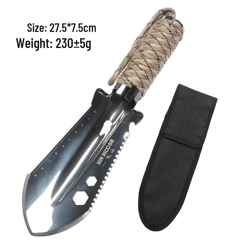 MR MOOSE Multi-functional Outdoor Stainless Steel Hand Shovel