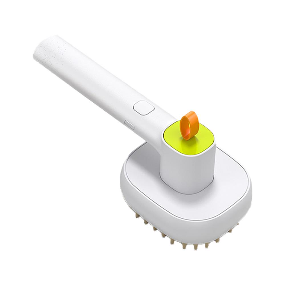 

Pet Steam Hair Removal Comb Cat Massage Comb Electric Skin Friendly Dog Hair Washing Tool For Grooming Anti Flying Hairs зелёный