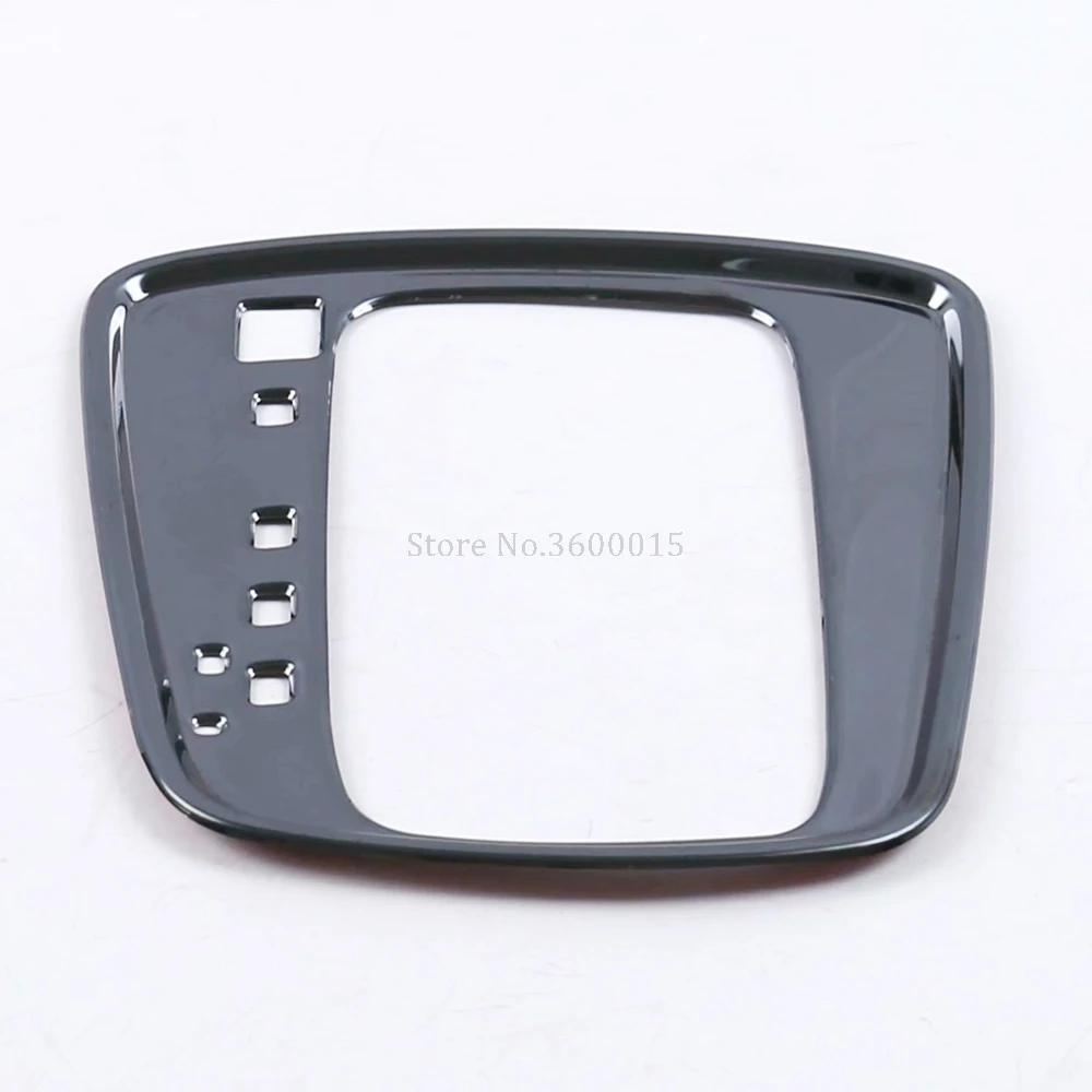 For Kia Rio 4 X-line 2018  Carbon Fiber Gear Shift Box Moulding Cover Sticker Trim Decorative Frame Interior Car Accessories