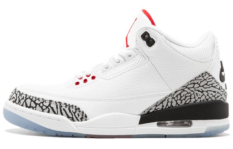 

Jordan 3 Retro Free Throw Line White Cement 923096-101 41