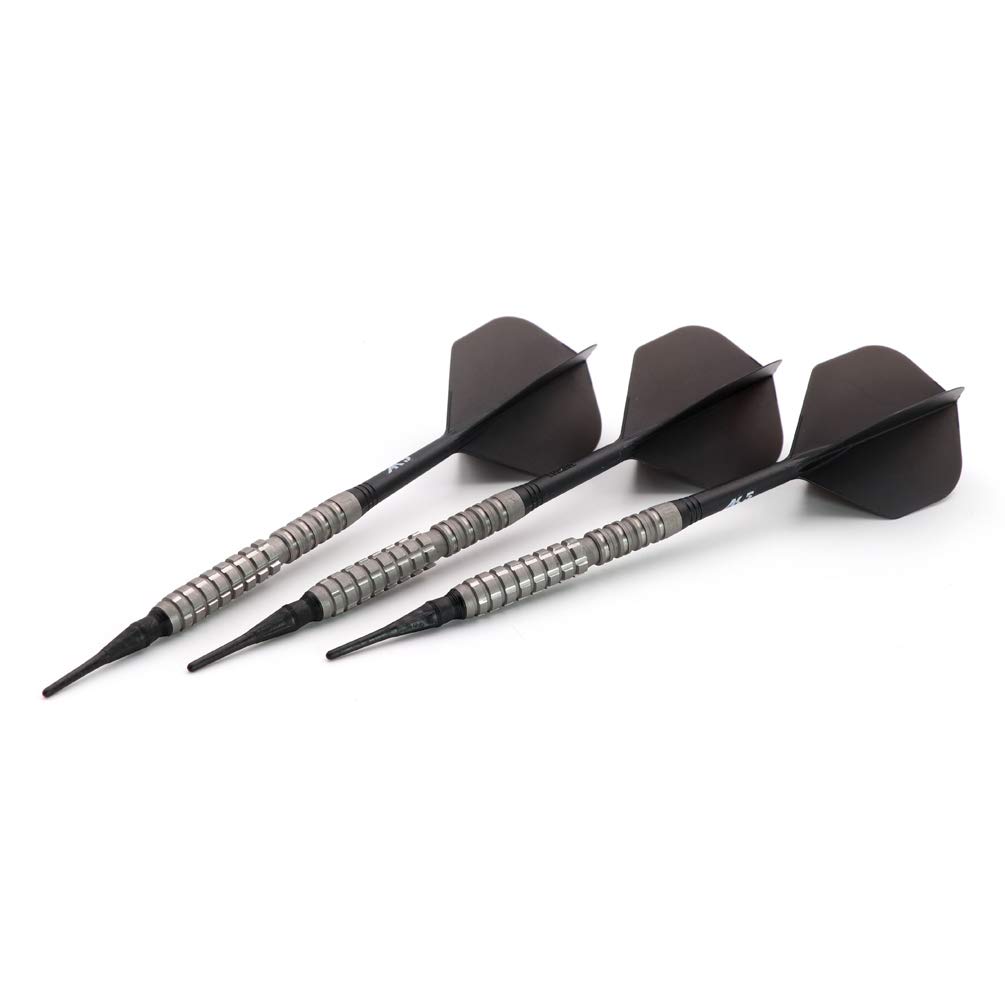 CUESOUL DAZZLING, 20g Frosted Surface Barrel, 90% Tungsten Dart Set with Soft Tip Darts (DZR0220)