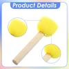 20Pcs Foam Brush Set 4 Size Sponge Brush Sponge Paint Brushes Kit Washable Foam Paint Brushes for Arts Crafts DIY Painting Stain