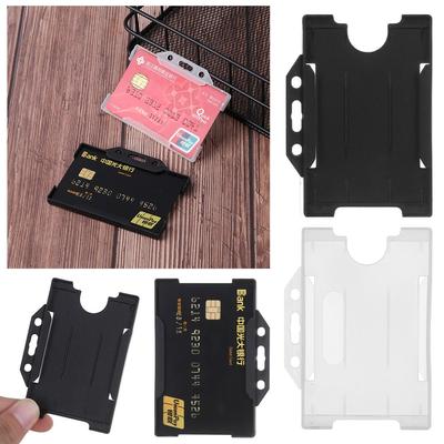 1/3pcs Hard Plastic Unisex Badge Office School Protector Cover Multi-use Name Card Card Sleeve Work Card Holders ID Card Pouch