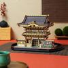 Nikko Toshogu Mabedi Yomeimon Kapısı Renkli Versiyon Ahşap 3D Puzzle Kendin Yap El Sanatları Kiti Çocuklar ve Yetişkinler İçin Erkek ve Kız Çocukları İçin Eğitici Oyuncak 3D Sanat Eseri Olarak da