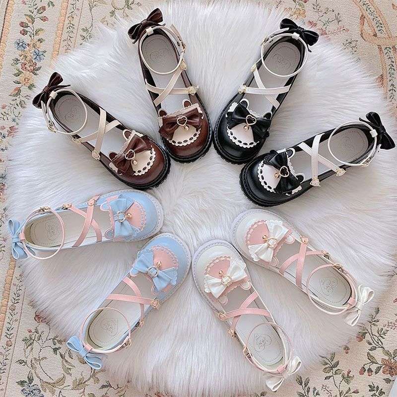 

Lolita Lolita cute soft girl versatile college style JK uniform Mary Jane round head small leather shoes single shoes 40
