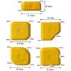 5pcs Caulking Tool Kit, Silicone Joint Sealant Spreader Spatula Scraper, Edge Repair Tools, Floor Tile Edges Cleaner