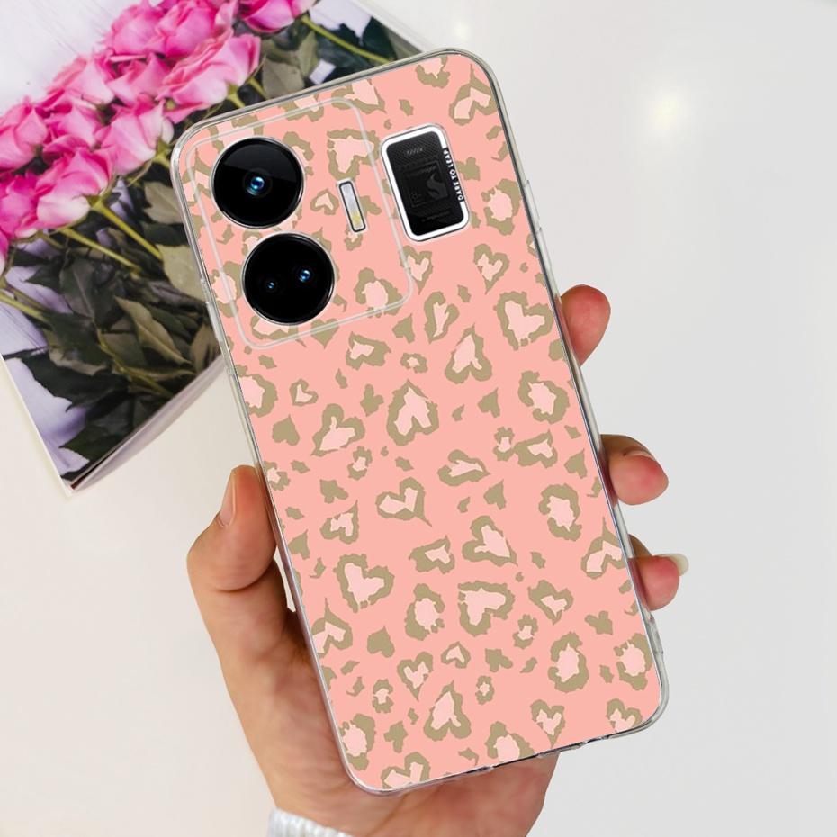 Fashion Pattern Phone Case For Realme GT Neo 5 GT3 240W Soft Silicone TPU Back Cover For Realme GT3 GT Neo5 RMX3706 RMX3709