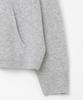 MILLO ARCHIVE Roang Knit Zip-Up Hoodie [Melange White]