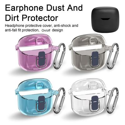 Étui de protection Transparent pour écouteurs, étanche à la poussière, résistant à l'usure, pour écouteurs JBL Tune Flex