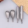 10Pcs/Lot Fishing Weight Sinkers 3.5G 5G 7G 10G 14G Soft Bait Sinker Bass Fishing Tackle Accessories Line Sinkers Hook Connector