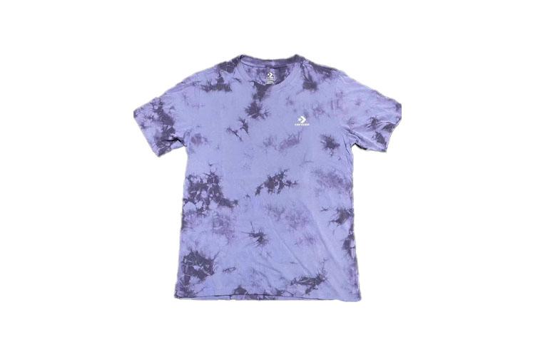 Converse Go to Star Chevron T Shirt Unisex Purple 10023867-A02 XS