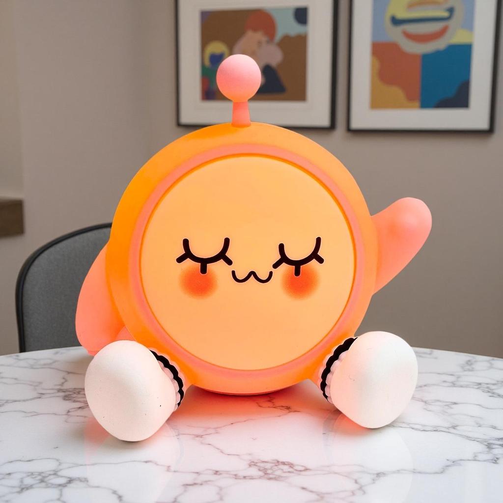 Egg Party Rechargeable LED Night Light - Children's Bedside Atmosphere Lamp