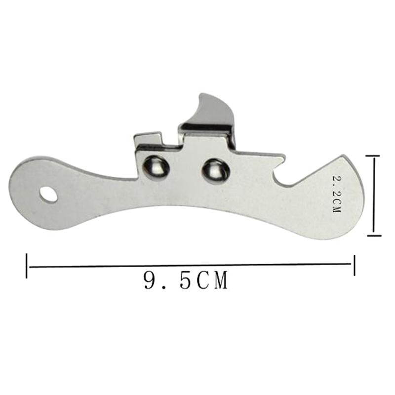 Stainless Steel Manual Can Opener Comfort Good Grip Tin Jar Bottle Cans Opener