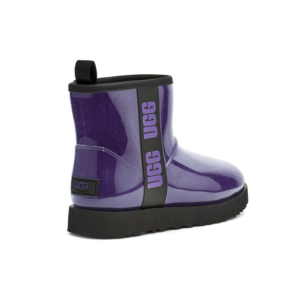 UGG Classic Clear Mini Boot Violet Night (Womens) Women Sneakers Black 1113190-VNBL
