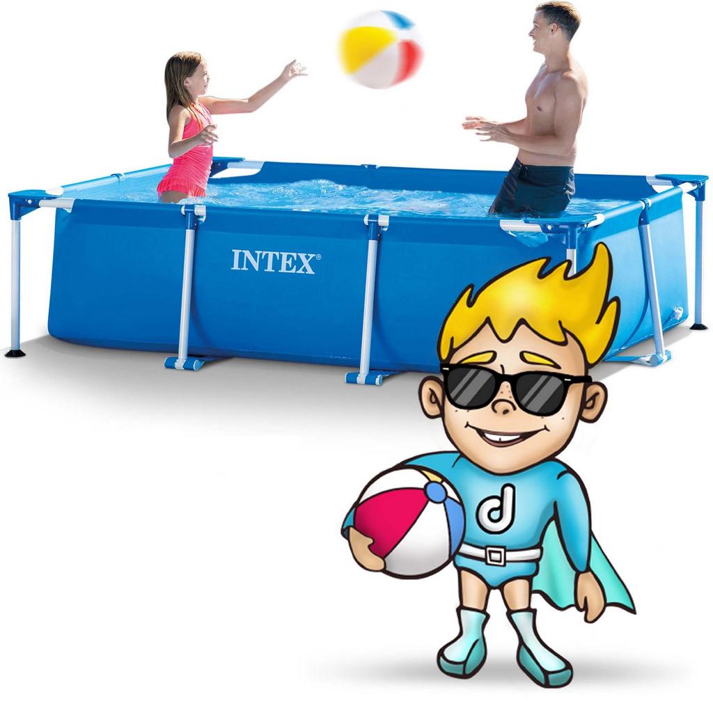 Frame Garden Pool 300 X 200 X 75 Cm 15-In-1 Intex 28272