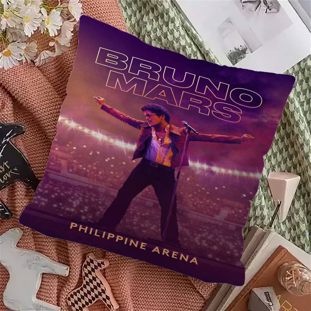 Singer B-Bruno M-Mars Pillow Cover For Bedroom Room And Living Room Sofa Decorative Cushion Cover