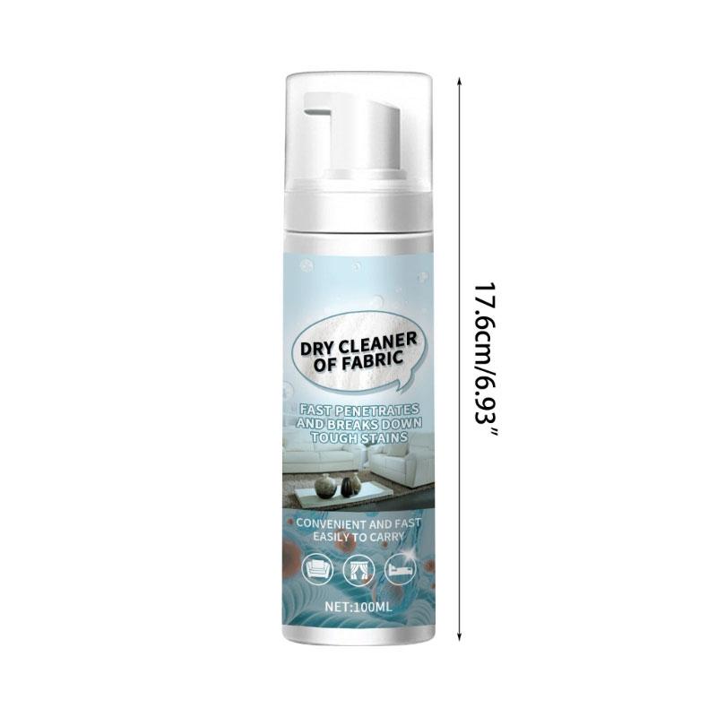 Sofa Cleaning Solution Fabric Cleaner Powerful Stain Remover Carpet & Rug Dry Cleaner for Sofas and Mattresses