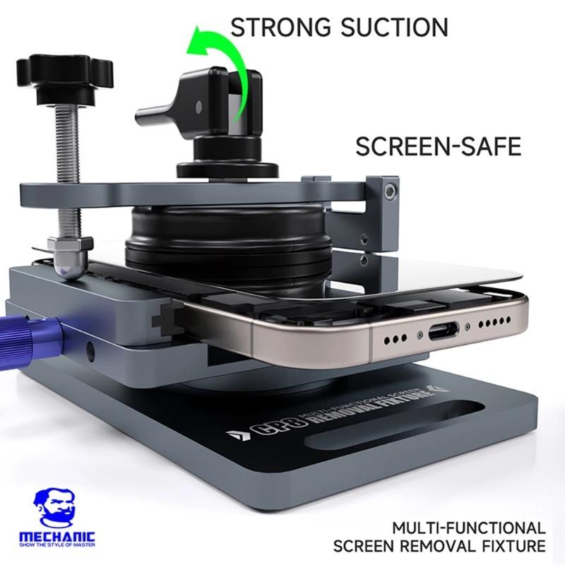 MECHANIC CP8 Universal LCD Screen Separator Mobile Phone Screen Back Glass Removal Pressure Holding Rotating Clamp Tools