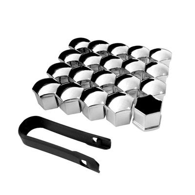 17/19/21 mm 20 ks Krytky matic kol auta Ochranné kryty Krytky Antikorozní Kryt šroubu automatického náboje Šroub matice pneumatiky auta pro Regal GS