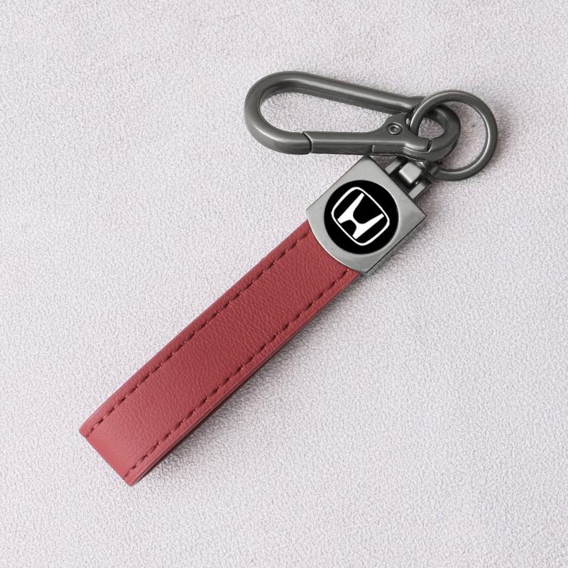 

Zinc Alloy Leather Car Key Case Cover Shell Protector For Honda Civic 11th 2022 For Honda Civic Accord HR-V CR-V CRV 2022 2023