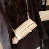 Women Designer Small Square Bag PU Leather Pillow Crossbody Shoulder Bag East-West Large Capacity Versatile Daily Purse