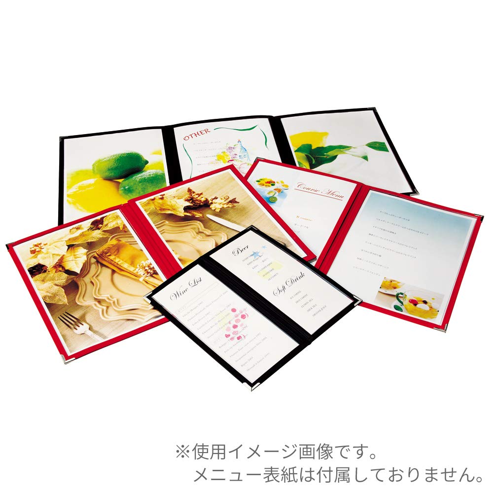 Open Industrial Menu File Refills, A4 Size, 5 Sheets, MB-102