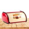 Iron Bread Bin With Ventilation Holes Rustproof Bakeware Organiser For Freshness Preservation And Easy Access