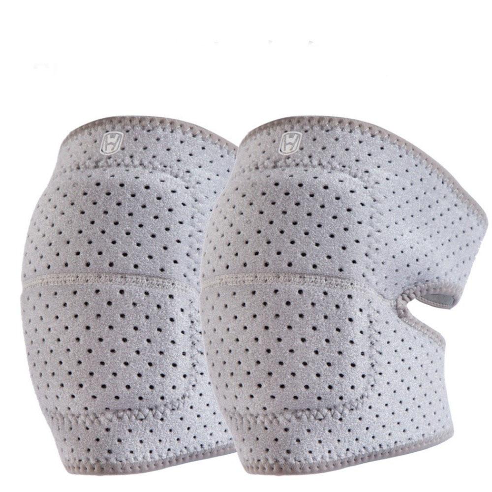 

1Pair Anti-collision Knee Protector Support Sponge Knee Braces Sports Dance Knee Pad Men and Women L серый